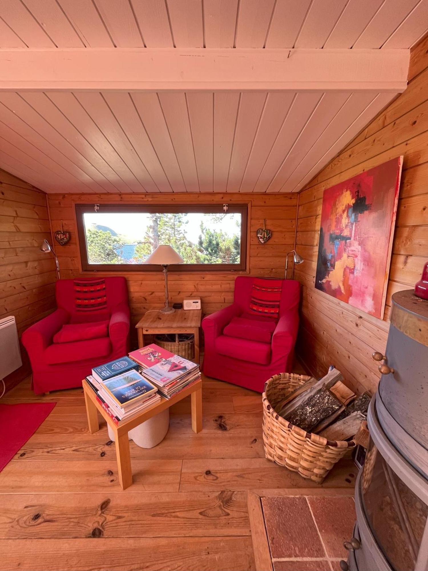 Chalet Des Myrtilles - Chalet Cosy Avec Vue Arette Eksteriør billede