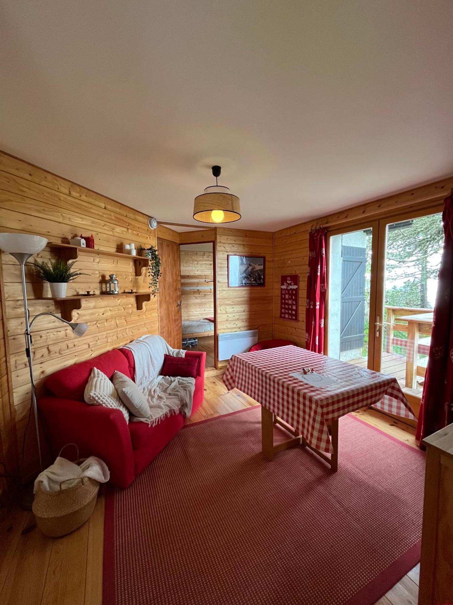 Chalet Des Myrtilles - Chalet Cosy Avec Vue Arette Eksteriør billede